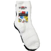 Wholesale - 2pk FRIENDS CENTRAL PERK COZY SOCKS SIZE 9-11, UPC: 193159135959